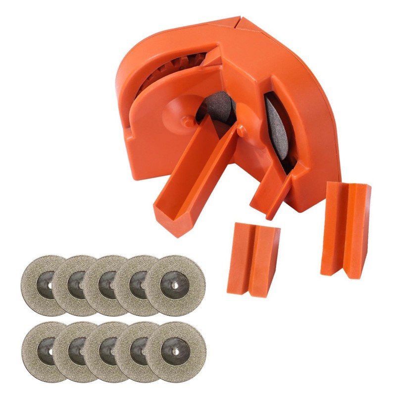 Herramienta de Afilado de Cuchillas para Máquina Perforadora, Juego de