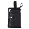 Luggage Cup Holder Foldable PU Leather Free Hands with Handle
