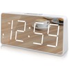 Peakeep Digital Clock, Alarm Clock Battery Backup Powered for Bedrooms