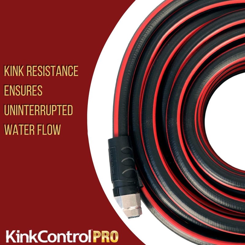 Kink Control Pro Garden Hose, Water Hosewith Superior UV Resistance,