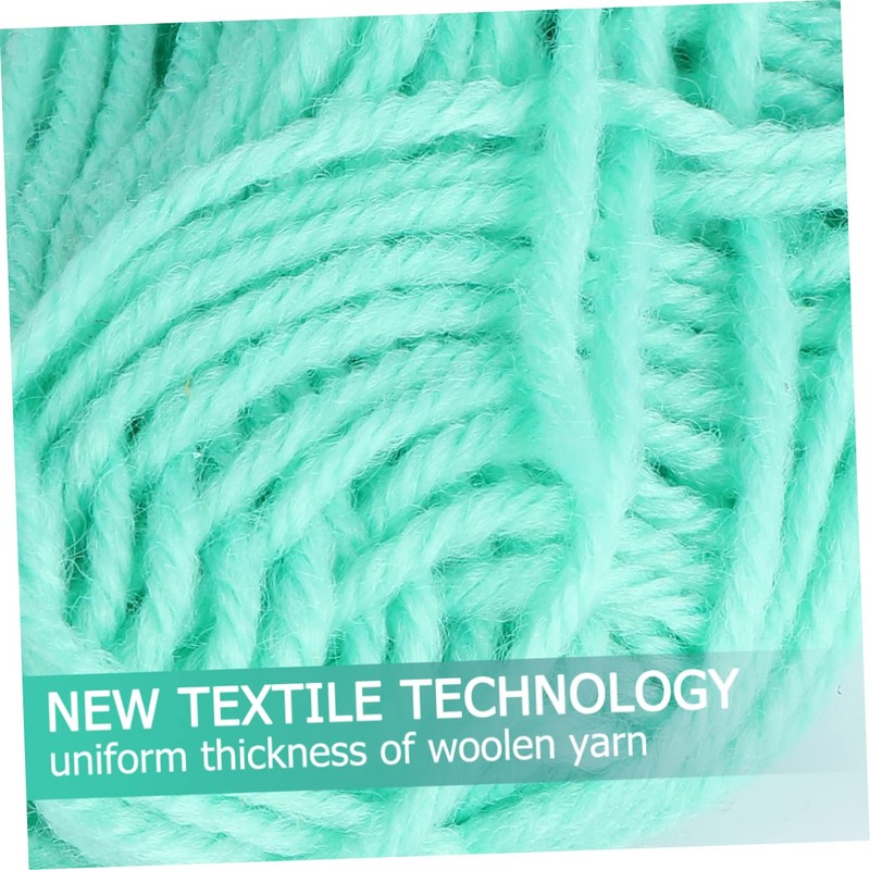 KONTONTY 12Pcs Handmade DIY Knitting Woolen Yarn Soft Durable Craft