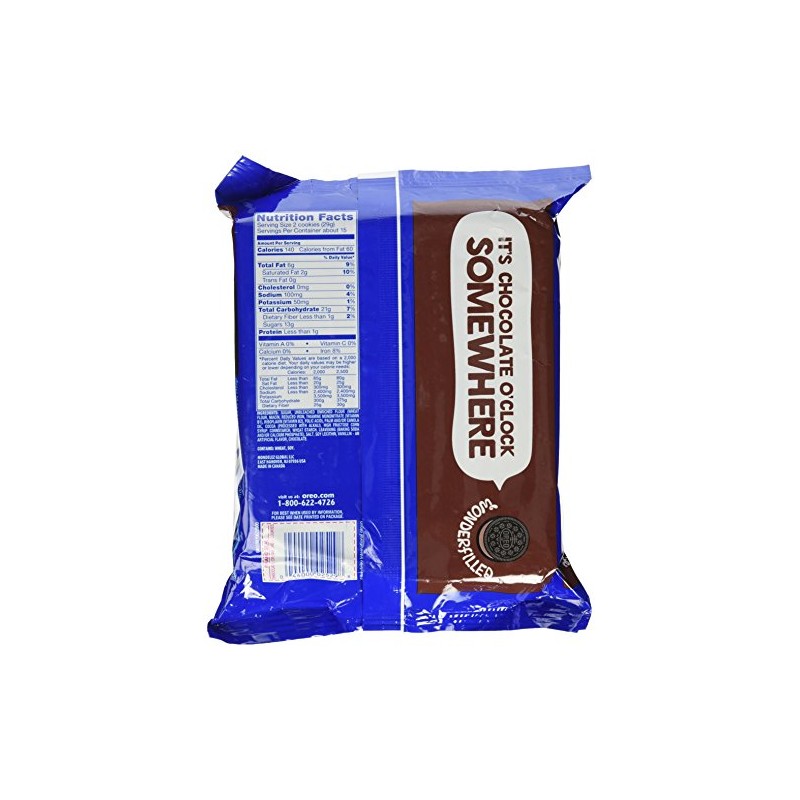 Oreo Chocolate Creme Cookies, 15.25 oz