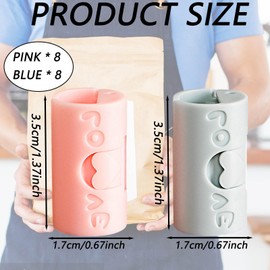 16 Pcs Bed Sheet Clips, Sheet Clips for Bedding, Duvet Clips, Fitted Sheet Clips Duvet Clips To Keep Duvet In Place Suitable for Fixed Bed Sheets/Snack Bags/Loose Leaf Notebooks