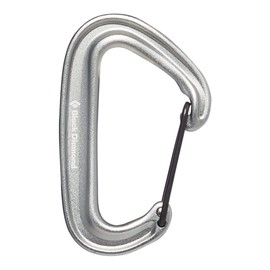 Black Diamond MiniWire Carabiner Light Gray, One Size