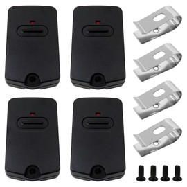 New 4 Pack Gate Opener Remote Compatible with All Mighty Mule and for GTO/Linear Pro Access Gate Opener, RB741/FM135