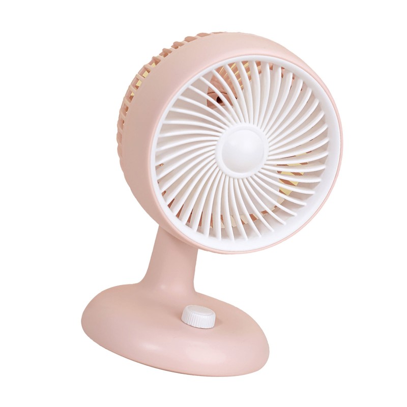 Desktop Fan Strong Wind Quiet Operation Portable USB Rechargeable Fan