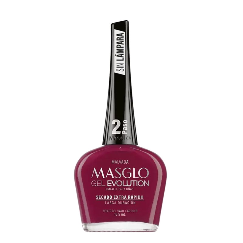 Masglo Esmalte de Uñas Gel Evolution Secado Extra Rápido 13,5mL,