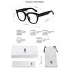 SOJOS Oversized Square Anti Blue Light Blocking Glasses for Women