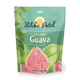 Soft-Dried Guava by Nakihalani Farm (3.5 oz) | Non-GMO, Gluten-Free, Vegan | Soft Chewy Texture | Plant-Based Healthy Snack for Adults & Kids | Resealable Bag