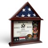 DECOMIL - Certificate and Document Holder with 3x5 Flag Display