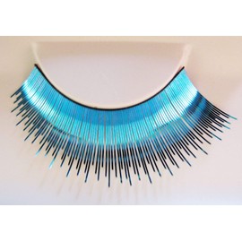 Eulenspiegel 000175 - Wimpern Hellblau metallic, 1 ml Spezial-Wimpernkleber, Anleitung