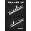 KEEPO LINK Mini Reusable Titanium Mechanical Pencil with Keychain (2