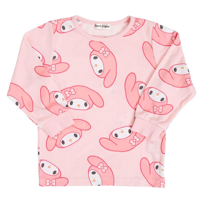 Sanrio 963496 Children's Long Sleeve Pajamas, My Melody 43.3 inches