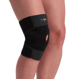 Dunimed Wrap Knee Support - Adjustable Knee Support - Orthopaedic Bandage - Ideal for Light Knee Problems