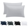 Tifschlaf Light Grey Pillowcases 2 Pack - Standard Size Pillow