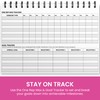 Ultimate Gym Workout Log Book, XL A5 Exercise, Fitness and