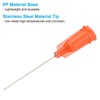 PATIKIL 24Ga Dispensing Needles, 52PCS 1 Inch Industrial Blunt Tip