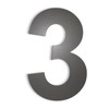 KTC-HOME - Premium House Number Iron Glimmer with Mounting Material