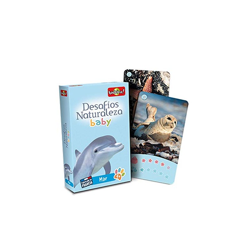 Bioviva 660211 Nature Challenges Junior Baby-Mar Card Game, Multi-Color