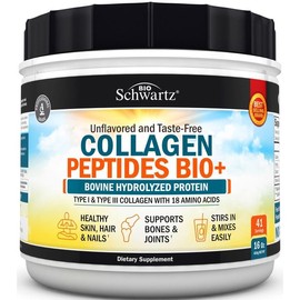 바이오슈워츠 콜라겐 펩타이드 바이오+ 파우더 무향 454g BioSchwartz Collagen Peptide Bio+ Powder Unscented 454g