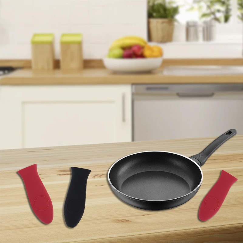 Fkereg 2 Pack Silicone Handle for Cast Iron Skillet, Non