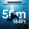 Suptig Waterproof Case Compatible for DJI Action 5/4/3, Waterproof Up