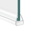 Bath Shower Screen Seal Strip,U-Shape Rubber Shower Screen Seal Strip
