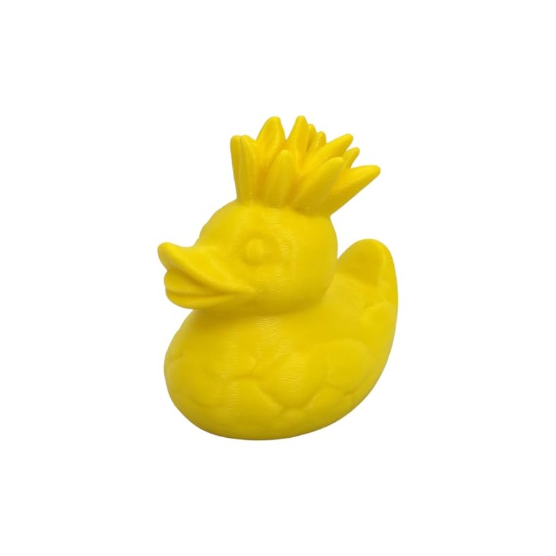 Pineapple Duck Figurine – Quirky 3D Printed Tropical Duck Desk