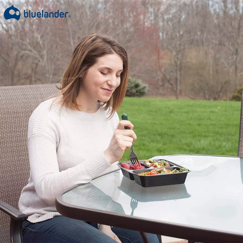 Bluelander Contenedores Recipientes Reutilizables Para Alimentos 40 Pzs