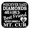 Mountain Cur Diamonds TP 501 Sticker 6" Decal rescue dog