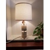 B&P Lamp® 5 Inch Diameter Round Clear Acrylic Lamp Base