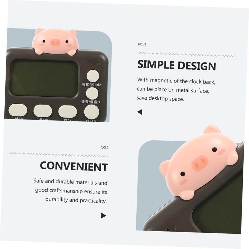 Ciieeo Digital Study Cooking Timer Silent Countdown Timer for Home