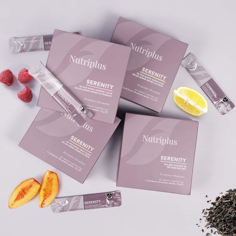 FARMASi Nutriplus Serenity Tea, A Fruity Herbal Blend for Body,