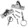 SHENGHUISS Bimini Top Deck Hinge with Quick Release pin 316
