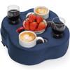 HEALSTOK Couch Cup Holder Pillow, Sofa Organizer Caddy Bed Refreshment