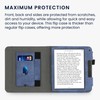 kwmobile Case Compatible with Tolino Vision 6 Case - Flip