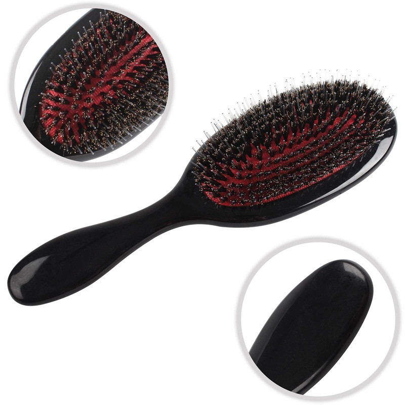 VinBee Large Paddle Brush (Black)