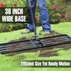 Jardineer Lawn Leveling Rake 36 Inches with 72 Inches Long