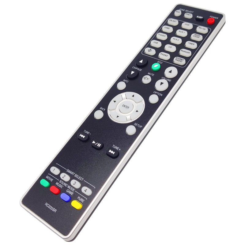 INTECHING RC035SR AV Receiver Remote Control for Marantz NR1609, NR1710,