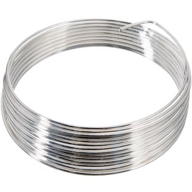 Gütermann/KnorrPrandell 6461123 - Filo Metallico 1,2mm Ø, Colore: Argento