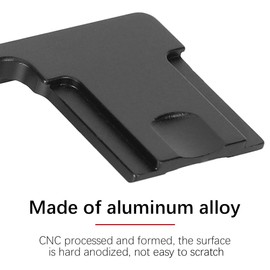 Bindpo Camera Thumb Up Grip, Aluminium Alloy Hot Shoe Cover Thumb Grip for Fuji XT10 XT20 XT30 XT1 XT2 XT3