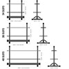 Savior Equipment Fishing Rod Rack Holder Organizer, Lightweight Aluminum Vertical