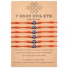 PZXHRY 6pcs Evil Eye Bracelets Red String Kabbalah Protection Bracelets