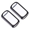 OHPHCALL 2pcs Flexible Tpu Watch Case and Screen Protector for