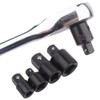 4-Piece Adapter Set 1/2 to 3/8 Inch, 3/8 to 1/2,