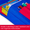 Godery Chairback Buddy Pocket Chart,Storage Canvas Seatback Stuff Storage Pocket