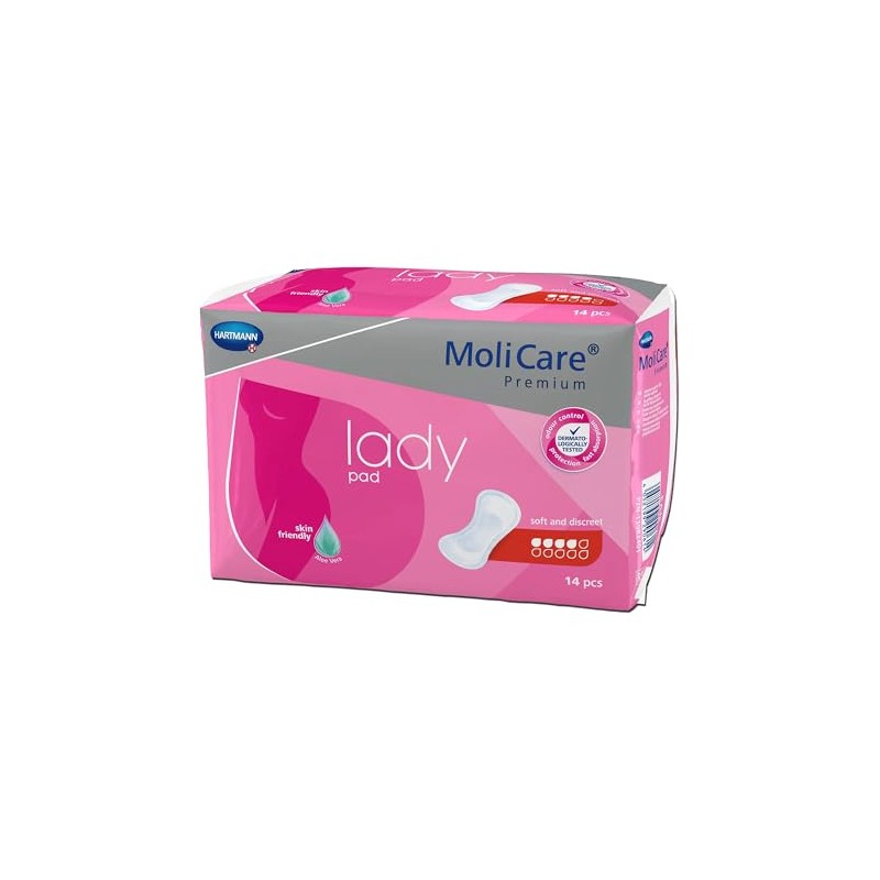 MoliCare Premium Lady Pad Incontinence Pads for Women with Bladder