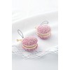 Panami Macaron Coin Case Kit Metallic Yarn Eight Pink CO-4