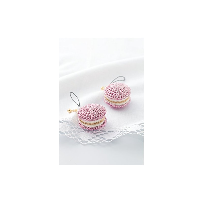 Panami Macaron Coin Case Kit Metallic Yarn Eight Pink CO-4