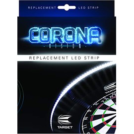 Target Darts Corona Vision Replacement LED Strip for Dartboard Lighting System, Standard, White LED